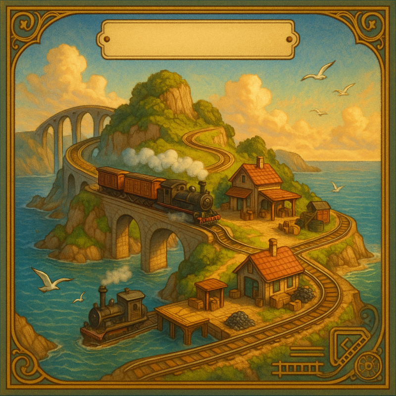 L'île des trains